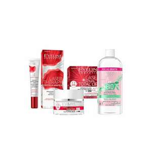 Set Laser Total Lift 40+ - Crema antirid 50 ml - Crema de ochi 20 ml - Apa micelara 500 ml imagine