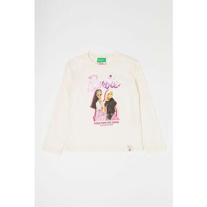 Bluza de bumbac imprimeu Barbie imagine