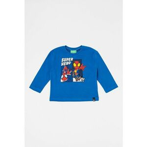 Bluza de bumbac cu imprimeu Spider-Man imagine