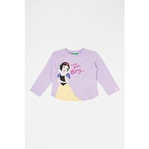 Bluza de bumbac cu imprimeu Disney Princess imagine