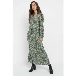 Rochie maxi cu model paisley imagine