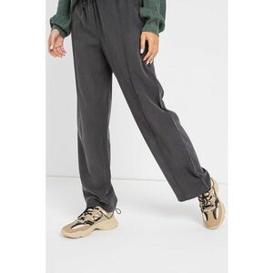 Pantaloni relaxed fit cu snur Olly imagine