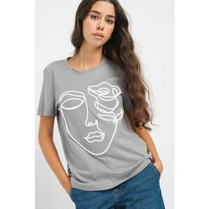 Tricou de bumbac organic cu broderie imagine