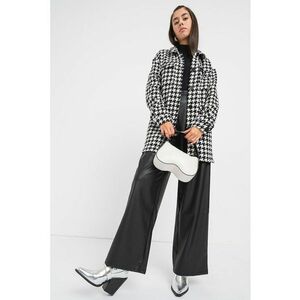 Jacheta-camasa cu model houndstooth Crudy imagine