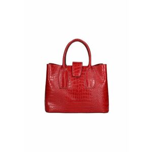 Geanta tote de piele cu aspect de piele de crocodil 5469 imagine