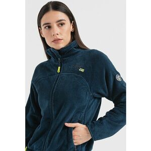 Bluza de trening din material fleece cu fermoar Upaline imagine