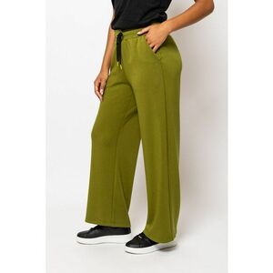 Pantaloni evazati din amestec de modal cu buzunare laterale Zella imagine