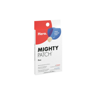 Plasturi hidrocoloidali anti acnee Hero Mighty Patch Duo pentru tratarea cosurilor cu puncte albe - 12 bucati imagine