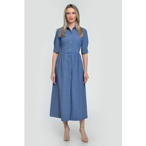 Rochie-camasa de denim Stela imagine