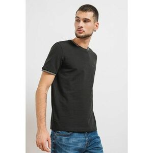 Tricou regular fit cu decolteu la baza gatului imagine