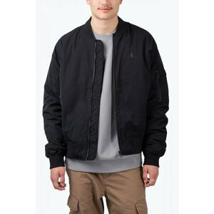 Jacheta barbati tip bomber cu croiala Regular Fit negru imagine