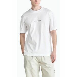 Calvin Klein Jeans Tricou 'MONOGRAM' alb imagine