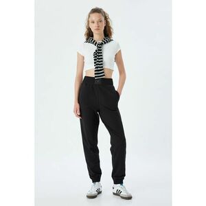 Pantaloni de trening cu talie inalta imagine