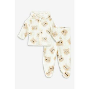 Set de pantaloni cu botosei si hanorac din fleece imagine