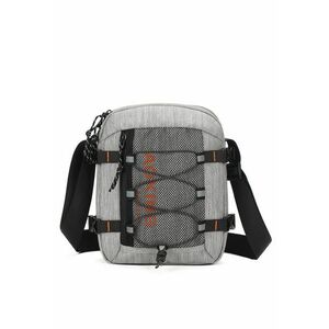 Geanta crossbody unisex cu buzunar din plasa imagine