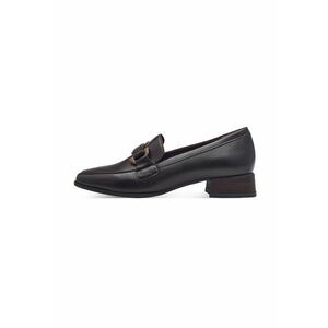 Pantofi loafer de piele cu aplicatie metalica imagine