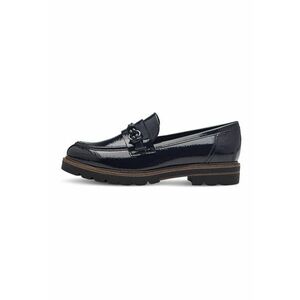 Pantofi loafer de piele ecologica cu aspect lacuit imagine