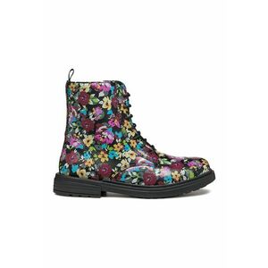 Ghete din piele ecologica cu model floral imagine