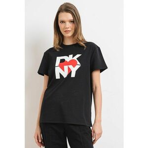 Tricou cu logo din amestec de modal imagine