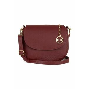 Geanta crossbody de piele cu clapa imagine