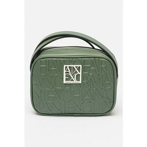 Geanta crossbody cu model logo in relief imagine