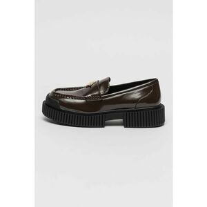 Pantofi loafer de piele lacuita imagine