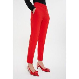 Pantaloni crop conici imagine