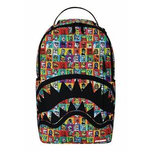 Rucsac unisex cu imprimeu grafic si buzunare multiple imagine