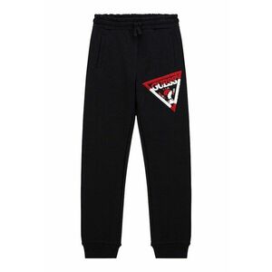 GUESS - Pantaloni de trening cu logo texturat - de bumbac imagine