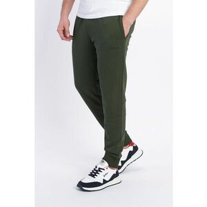 Pantaloni sport cu detaliu cu broderie logo imagine