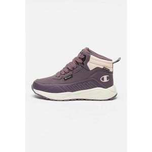 Pantofi sport mid-cut din piele ecologica cu insertii din material textil imagine