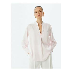 Bluza lejera de satin imagine