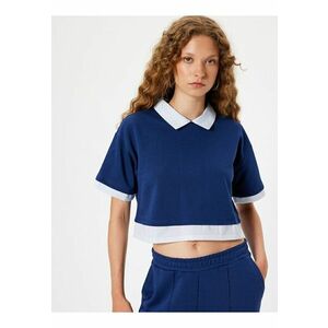 Tricou polo crop imagine