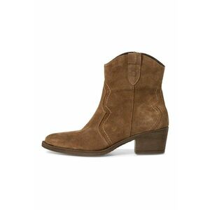 Botine western din piele imagine