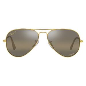 Ochelari de soare unisex Ray-Ban RB3025 9196/G5 Aviator Large Metal imagine