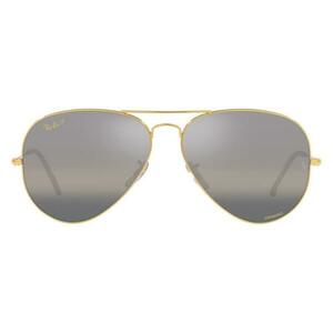 Ochelari de soare unisex Ray-Ban RB3025 9196/G3 Aviator Large Metal imagine