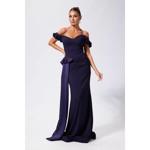 Rochie de ocazie premium Virginia Bleumarin imagine