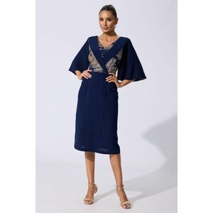 Rochie eleganta Karrie Bleumarin imagine