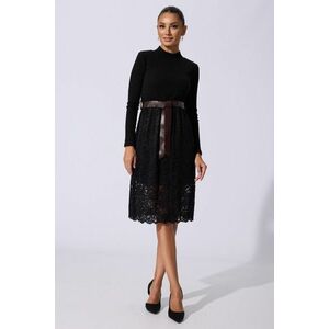 Rochie casual Clara Neagra imagine