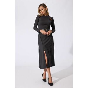 Rochie casual Ronia Neagra imagine