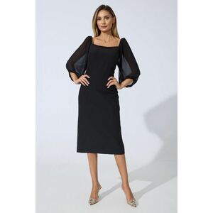 Rochie eleganta Yael Neagra imagine