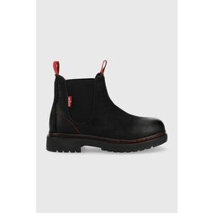 Levi's botine copii culoarea negru, imagine