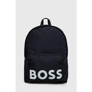 BOSS rucsac bărbați, culoarea negru, mare, cu imprimeu 50490969 imagine