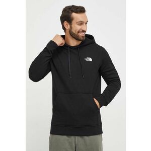 The North Face hanorac de bumbac Simple Dome bărbați, culoarea negru, cu glugă, cu imprimeu NF0A7X1JJK31 imagine