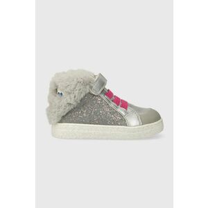 Agatha Ruiz de la Prada sneakers pentru copii culoarea argintiu imagine