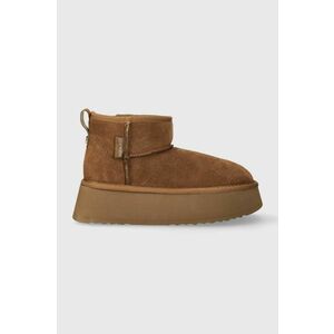 Steve Madden cizme de zapada din piele intoarsa Campfire culoarea maro, SM11002737 imagine