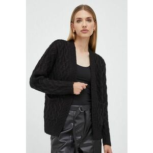 Silvian Heach cardigan femei, culoarea negru, călduros imagine