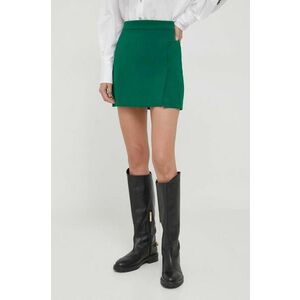 United Colors of Benetton fusta culoarea verde, mini, drept imagine