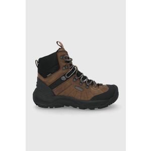 Keen Pantofi Revel IV Mid Polar bărbați, culoarea maro imagine