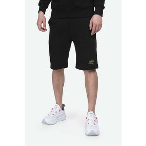 Alpha Industries pantaloni scurți Basic bărbați, culoarea negru 116363FP.583-black imagine